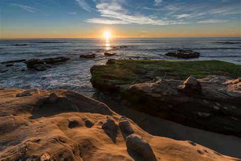 Sunset At La Jolla Cove La Jolla Cove Grand Plaza La Jolla Village