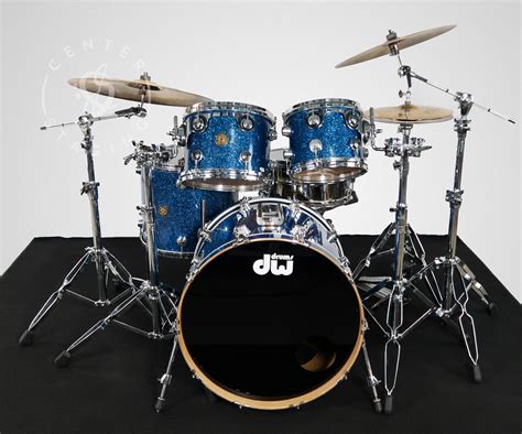 DW Blue Sparkle Drum Kit - CenterStaging - Rehearsal Studios and ...