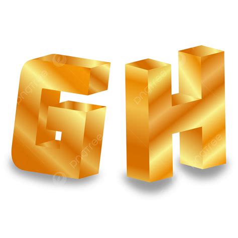 Golden 3d Text Vector Art Png Realstick 3d Letter Golden Text Png 3d