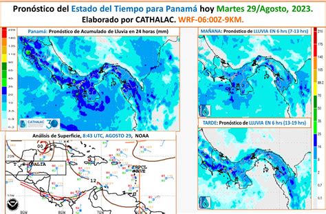 Persisten Lluvias Aisladas En El Territorio Nacional Al D A Panam