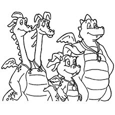 Dragon Tales Cassie Coloring Pages Coloring Pages