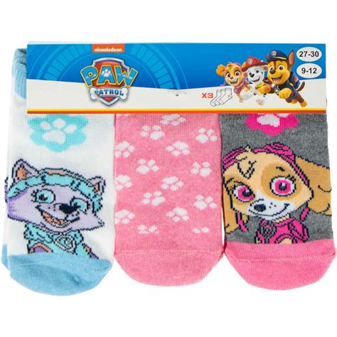 Pack X3 Chaussettes Patpatrouille Babychou Nc