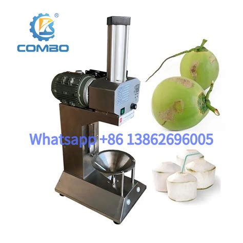 Green Tender Coconut Trimming Peeling Machine China Coconut Peeling