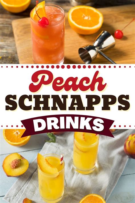 Easy Peach Schnapps Drinks For Summer Insanely Good