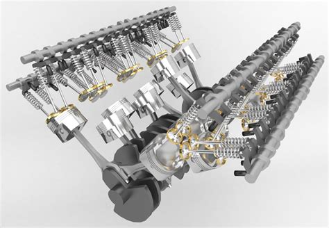 Bugatti W16 Engine Diagram