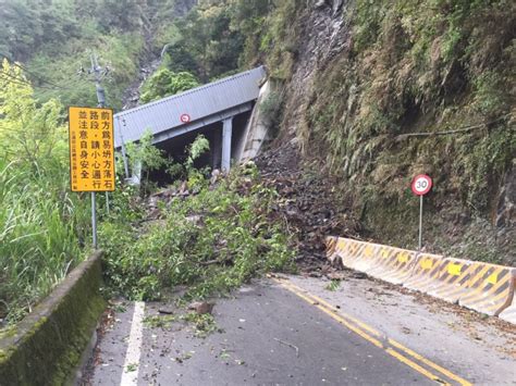 中橫便道落石坍方 暫不開放通行 生活 自由時報電子報