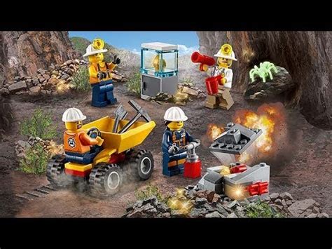 Лего Сити #60184 Бригада шахтеров! Lego City 60184 Mining Team - Lego ...