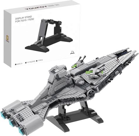 Amazon.com: Display Stand for Lego Imperial Light Cruiser 75315 ...