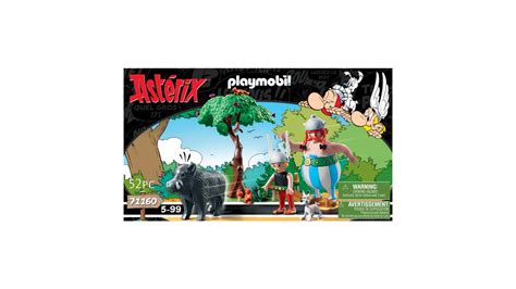 Playmobil Astérix La Chasse Au Sanglier 71160 Playmobil