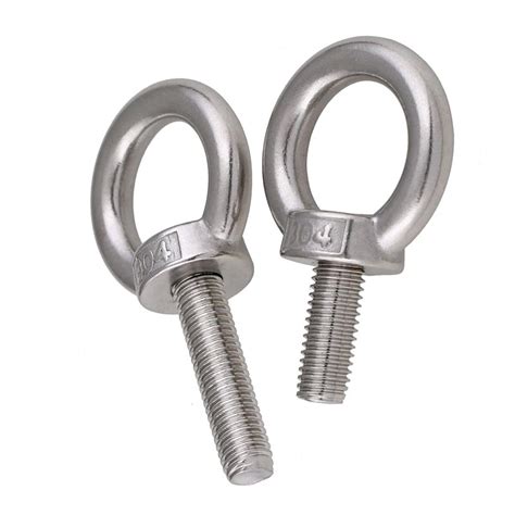 M3 M4 M5 M6 M8 M10 M12 Lifting Eye Bolts 304 Stainless Steel Lifting