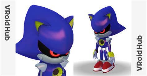 Metal Sonic Classic Metal Sonic Vroid Hub