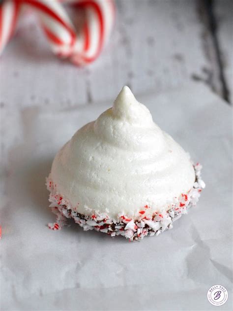 These Peppermint Snowcap Meringue Cookies Are Crunchy Airy Super