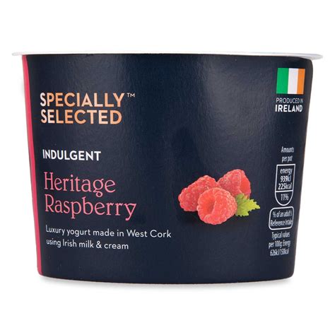 Indulgent Heritage Raspberry Yogurt G Specially Selected Aldi Ie