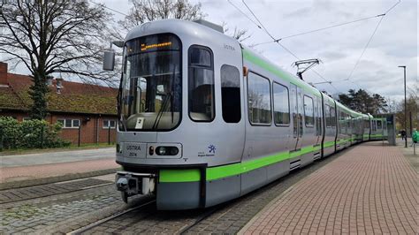 Stadtbahn Hannover Mitfahrt In Der Kompletten Von Fasanenkrug Bis