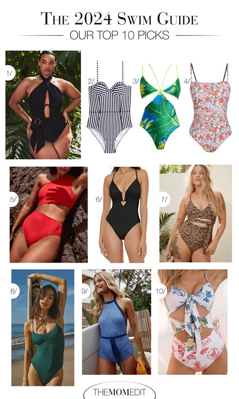 Our One-Piece Swimsuit Guide For 2024 Is Here! - The Mom Edit