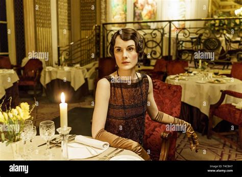 MICHELLE DOCKERY in DOWNTON ABBEY (2010). Season 6 Episode 4. Credit ...