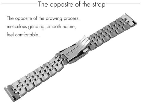 Stainless Steel bracelet for Breitling Chronomat - silvergold / 20mm ...
