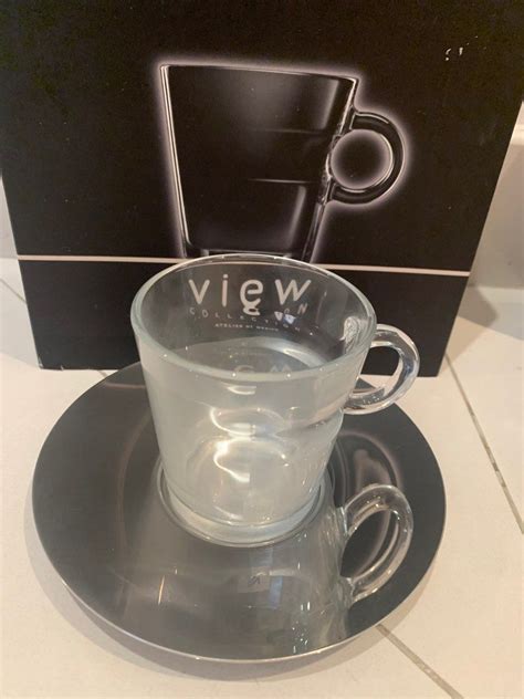 Nespresso View X2 Lungo Cup And Saucer 傢俬＆家居 廚具和餐具 茶具配件 Carousell