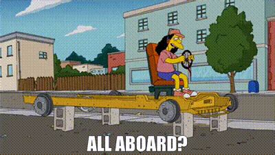 Yarn All Aboard The Simpsons S E Comedy Video Clips