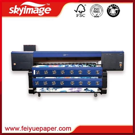 1 8m Large Format Textile Sublimation Machine Eight I3200 Print Heads