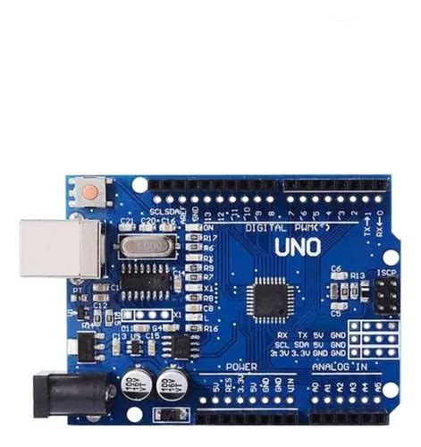 Compatível Arduino Uno R3 Atmega328 Smd Sem Cabo Usb Parcelamento Sem