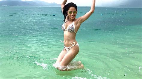 Nushrat Bharucha Raises Temperatures With Her Bikini Pictures As She