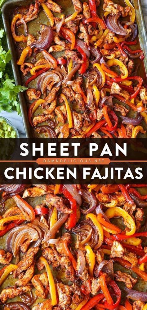 Sheet Pan Chicken Fajitas Artofit