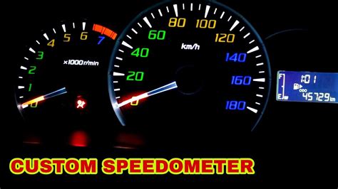 Modifikasi Custom Panel Speedometer All New Avanza Xenia YouTube