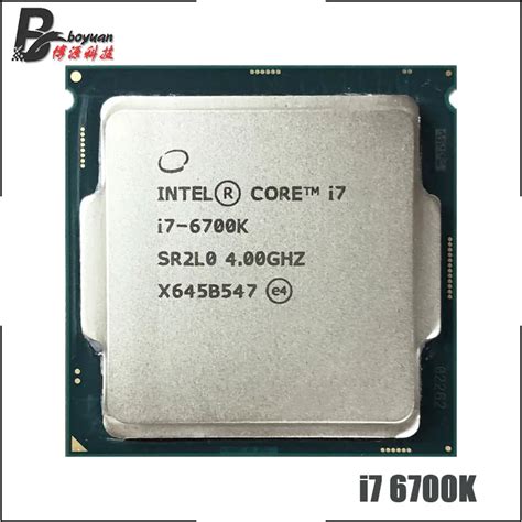 I7 6700k Procesador Intel Core I7 6700k 40 Ghz Quad Core Quad Threaded