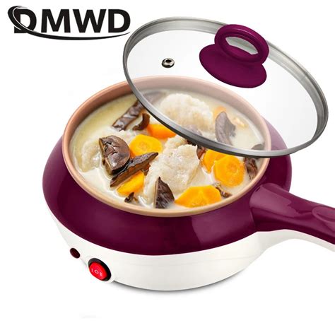 Dmwd Electric Multicooker Stainless Steel Food Steamer Egg Boiler