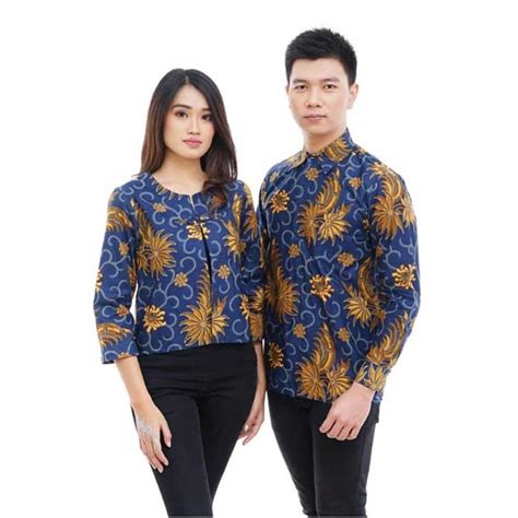 √ 30 Model Batik Couple Modern Modis Kombinasi Terbaru