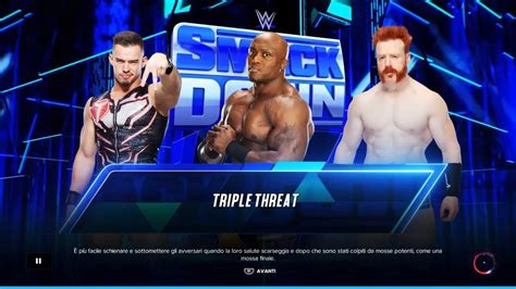 Sheamus Vs Bobby Lashley Vs Austin Theory Tournament World