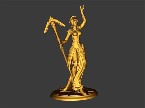 3d Warrior Woman Model3d Stl File3d Stl Model 3d Printer Etsy Warrior Woman 3d Printer