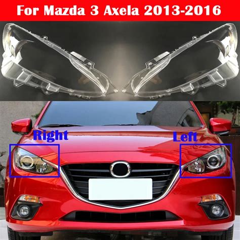 New Headlamp Case For Mazda 3 Axela 2013 2016 Car Front Headlight Cover