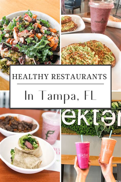 Best Healthy Restaurants in Tampa that Serve Delicious Food - Rachel's Crafted Life