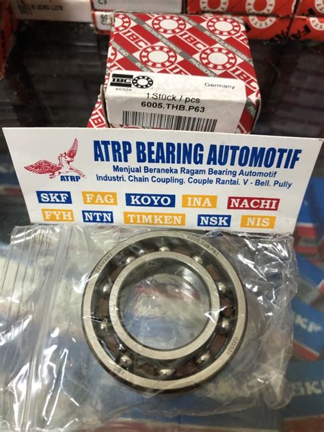 Jual BALL BEARING 6005 THBP63 IBC GERMANY HIGH SPEED Jakarta Barat