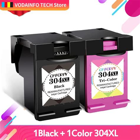 Royek Cartucho De Tinta Para Impresora HP 304 XL Recambio De Tinta