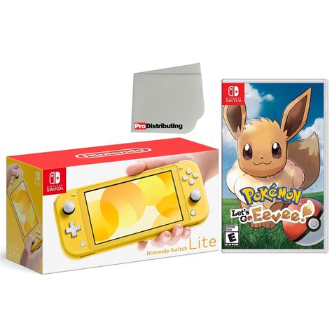 Nintendo Switch Lite 32gb Handheld Video Game Console In Yellow With