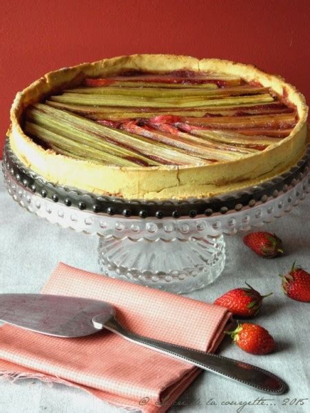 Tarte La Rhubarbe Recette Bio