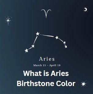 Aries Birthstone Color