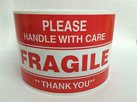 Buy 500 3x5 Please Fragile Handle With Care Shipping Labels Stickers By