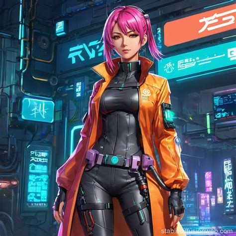 Cyberpunk Edgerunner Doctor Concept Art Stable Diffusion Online