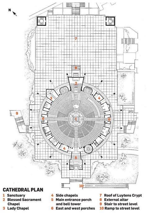 Cathedral Of Brasilia Floor Plan