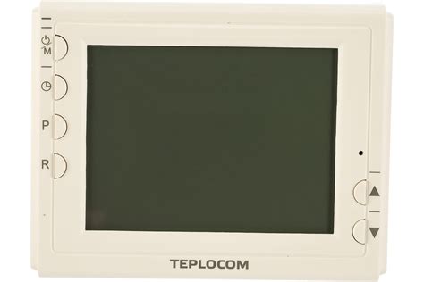 Проводной программируемый комнатный термостат TEPLOCOM TS-PROG-2AA/8A ...