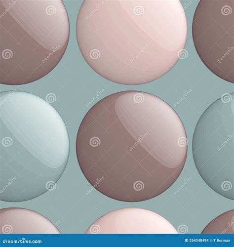 Swatch Drops Of Nail Polish Nude Shades Of Cosmetics Vector Seamless Pattern Stock Vector