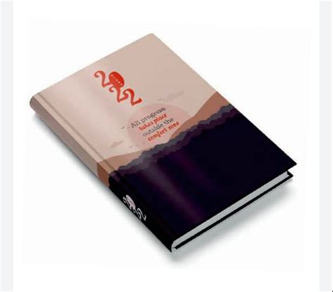 Case Bound Paper Cover New Year Diary With Company Logo B Size