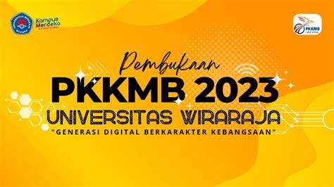 Pembukaan PKKMB Universitas Wiraraja 2023 2024 YouTube