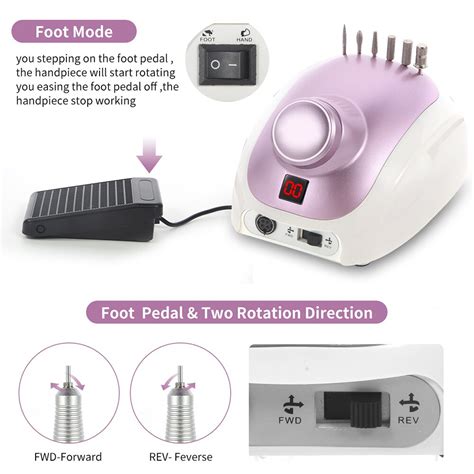 Rpm Pro Electric Nail Boor Machine Apparatuur Grandado