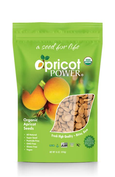 Turkish Organic Bitter Raw Apricot Seeds 16 Oz Apricot Power