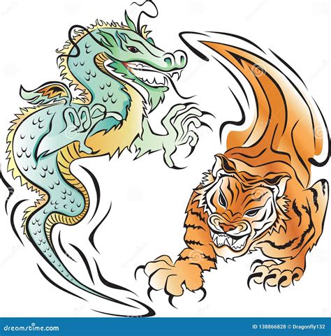 Dragon Vs Tiger Symbolism